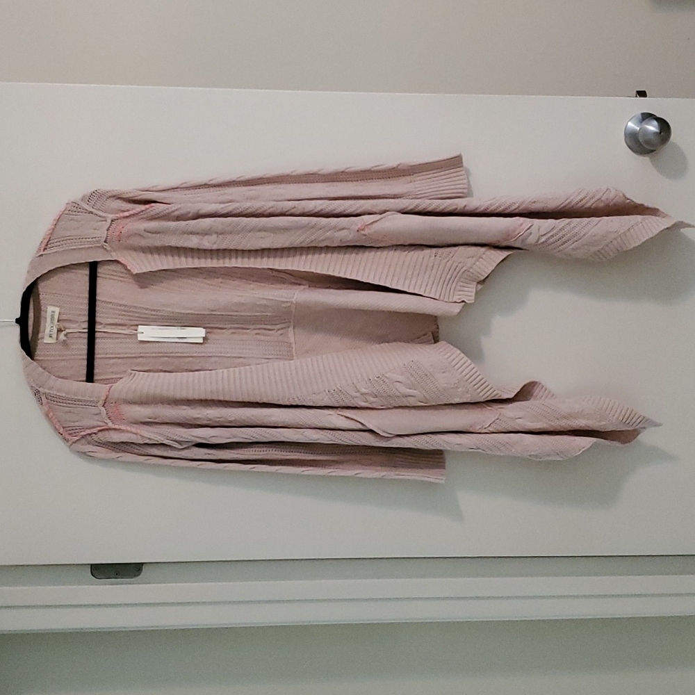 By Together long cable knit sweater.  NWT, sz SM